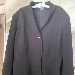 david warren new york black suit jacket/blazer